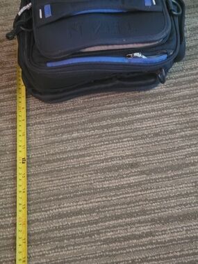 Titan-Black and Blue Lunch Bag